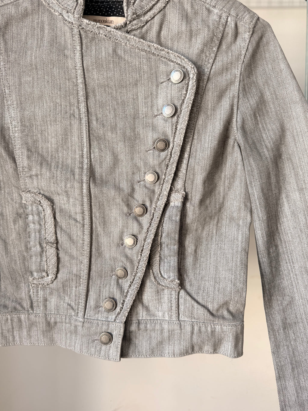 Ash Tailored Military Jacket