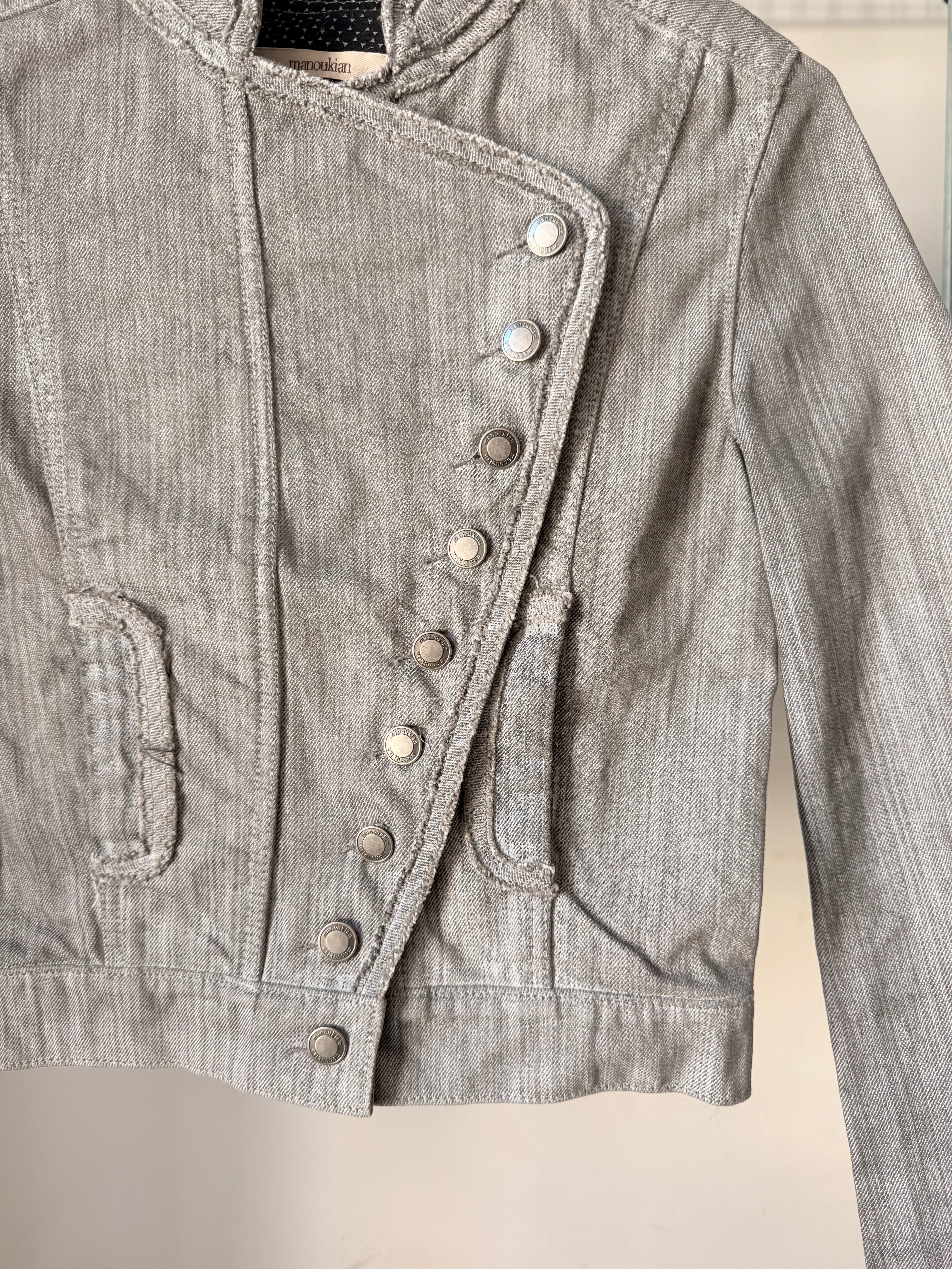 Ash Tailored Military Jacket