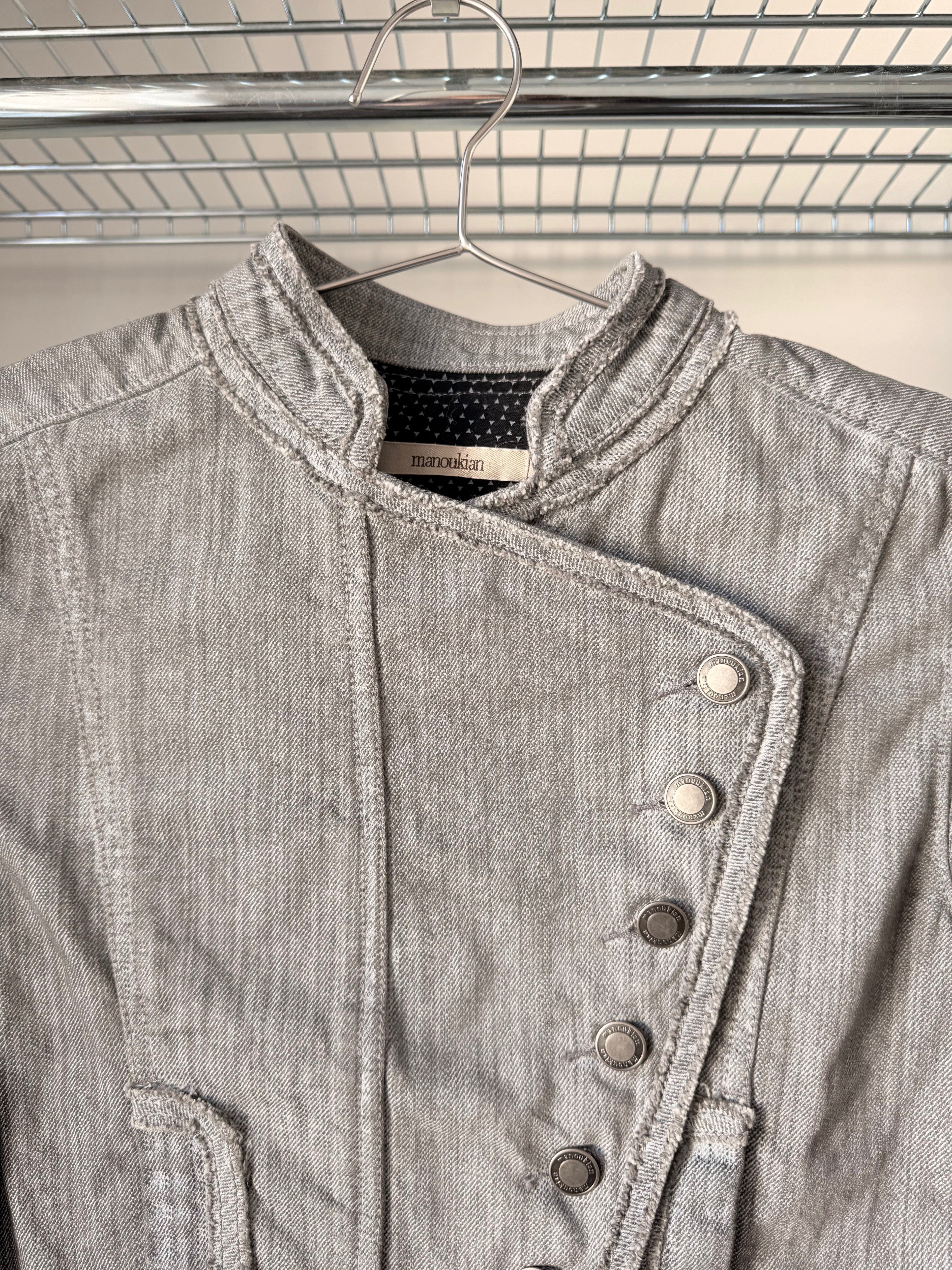 Ash Tailored Military Jacket