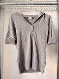 Soft Grey Polo Knit