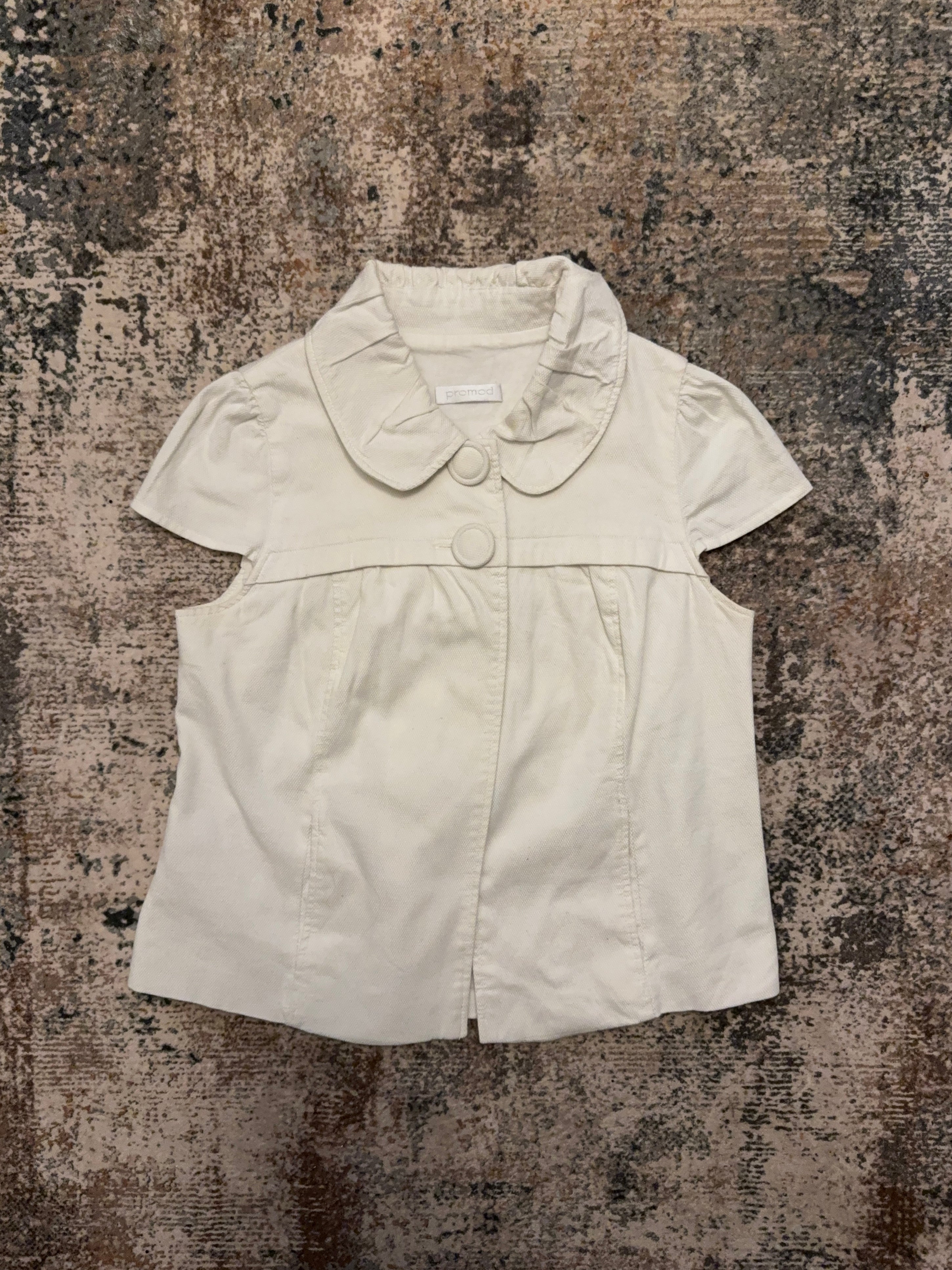 The White Adèle Blouse