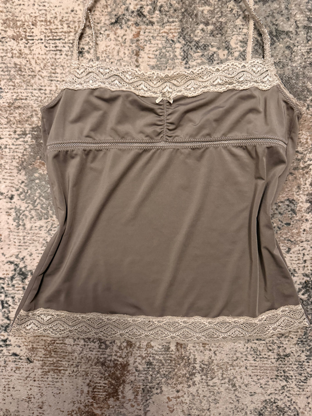The Satin Lace Cami
