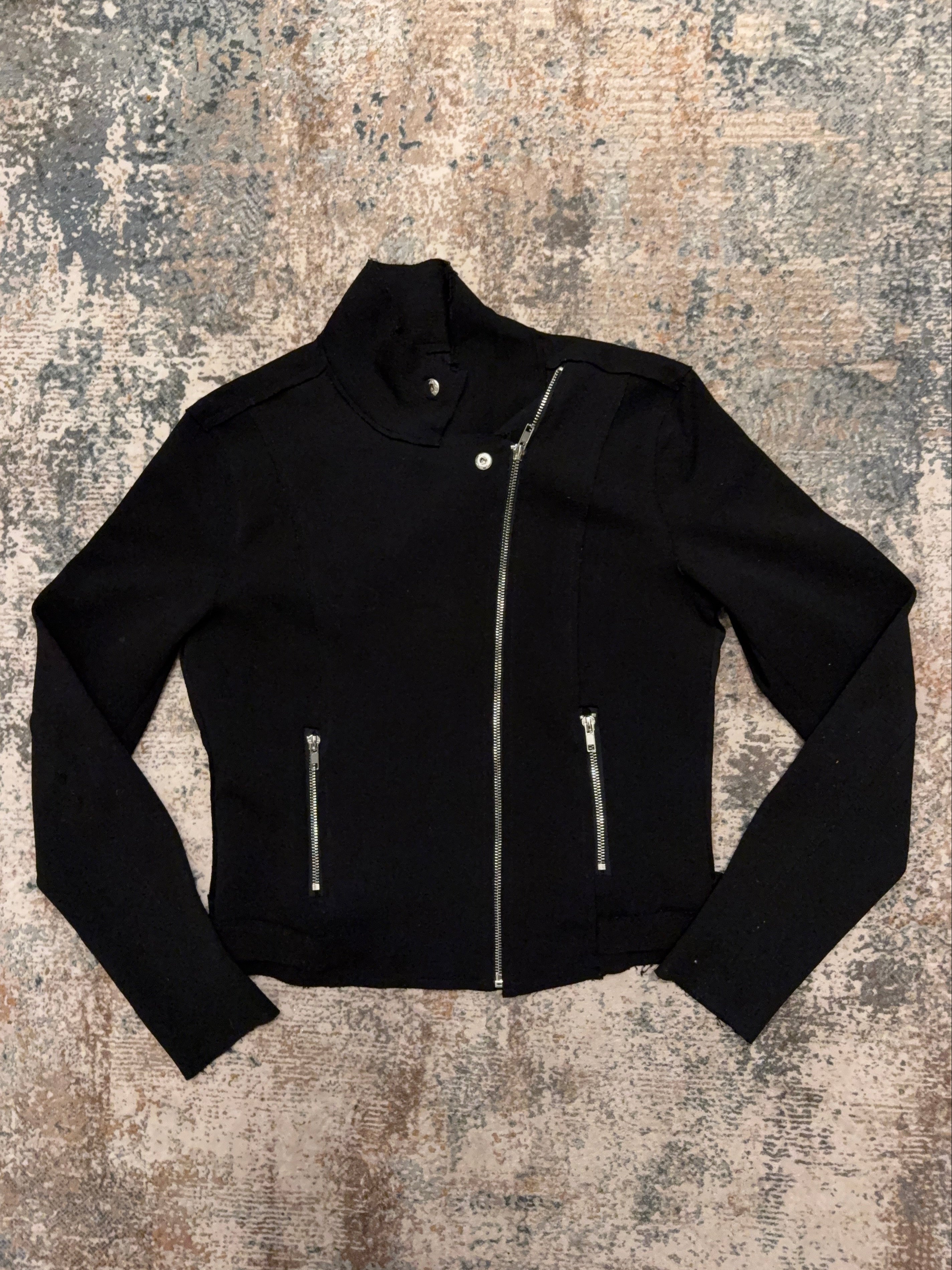 The Midnight Asymmetric Rider Jacket