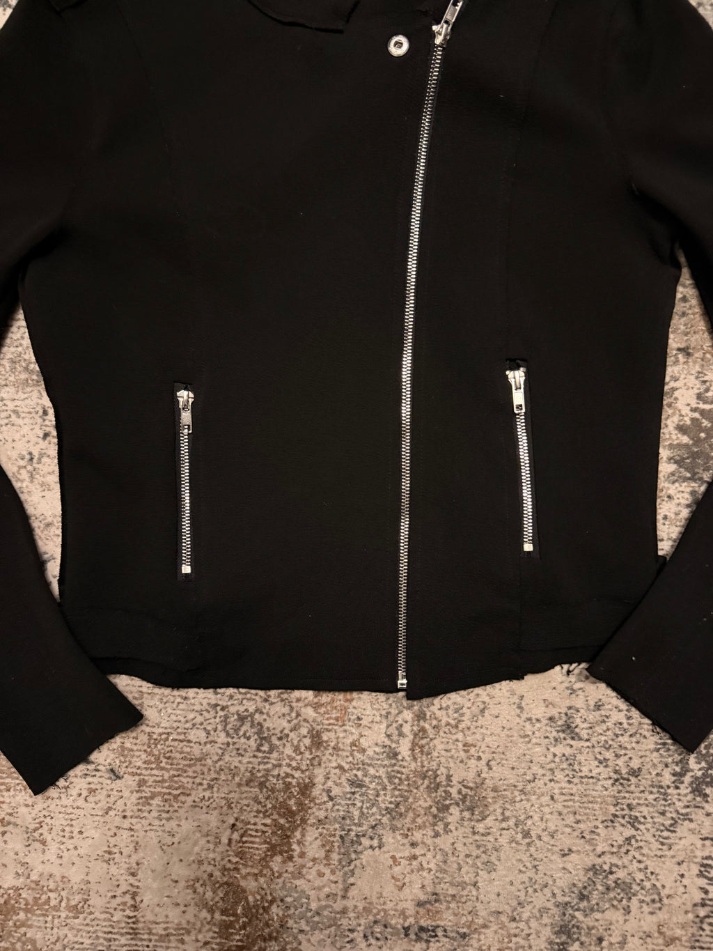 The Midnight Asymmetric Rider Jacket
