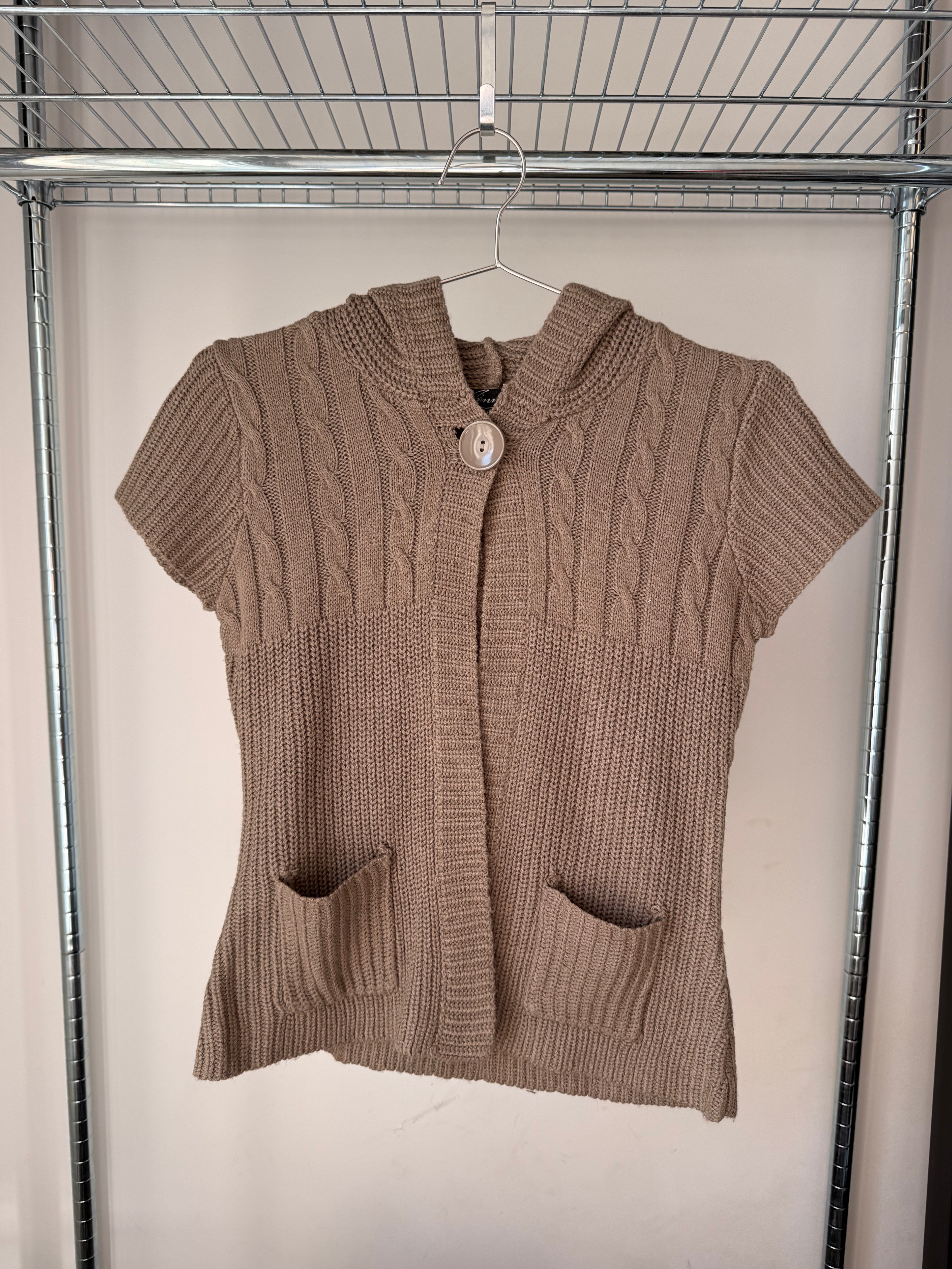 Warm Sand Knit Vest