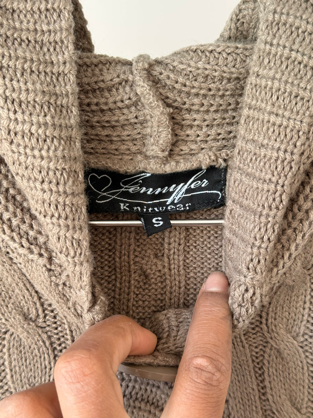 Warm Sand Knit Vest