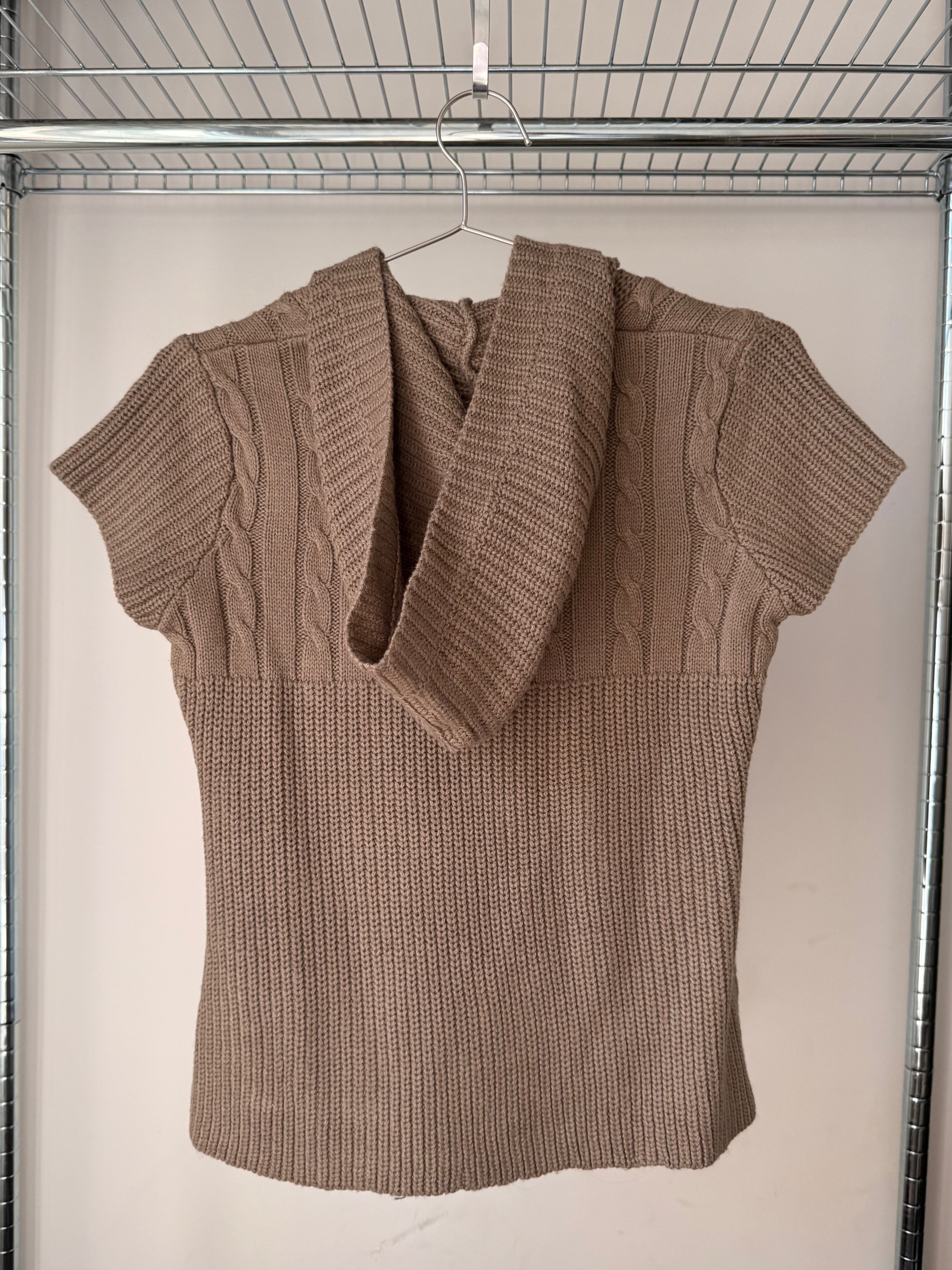 Warm Sand Knit Vest