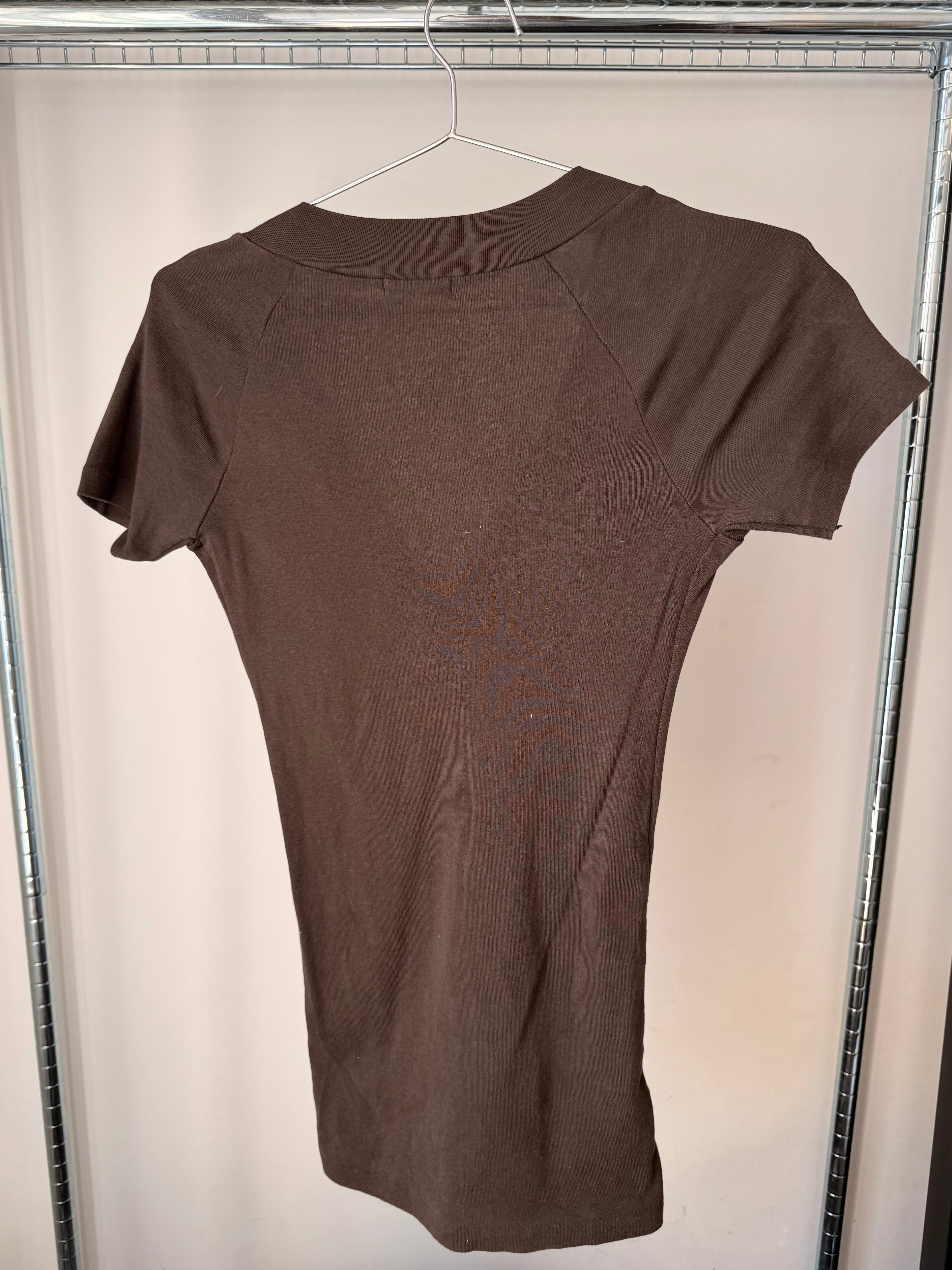 Cocoa Draped Tee